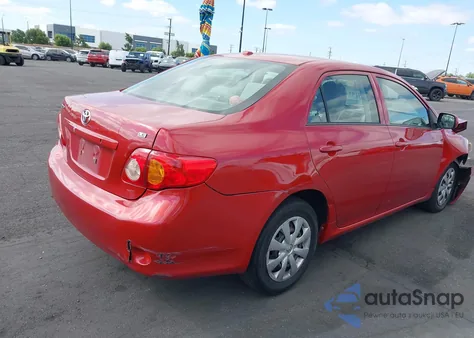 2010 Toyota Corolla Le z USA, uszkodzony, nr VIN JTDBU4EE4A9108966